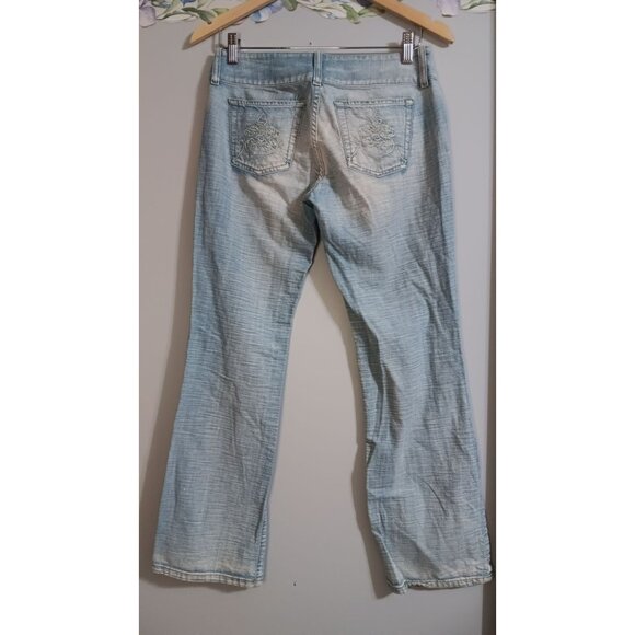 Diesel LW 28 Italy Cherone Vintage Retro Y2K Low Rise Denim Boot Cut Boho Jeans - Picture 4 of 7